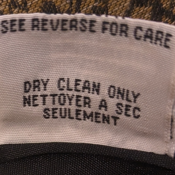 Neutral warm brown and black paisley wrap skirt with purple button - Picture 7 of 7